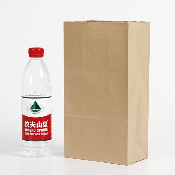 Grease Proof Brown Kraft Paper Food Packaging Bags Bread Pastry Bulk Paper Sacks