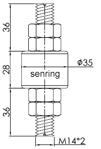 Sliprings 300RPM кольца выскальзывания Senring сильнотоковые RF