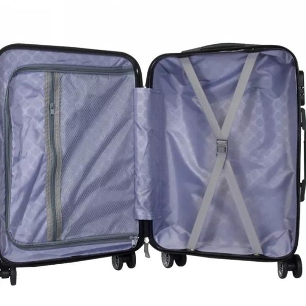 PP Aluminum Trolley Travel Luggage Sets Suitcase On Wheels 20 Inch Waterproof Hard Case