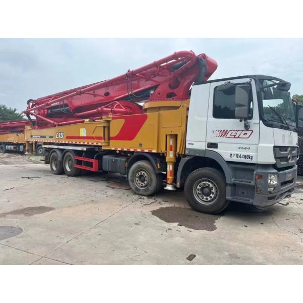 2019 SA Ny 62m Used Concrete Pump Truck for Construction on Mercedes Benz Boom Pump