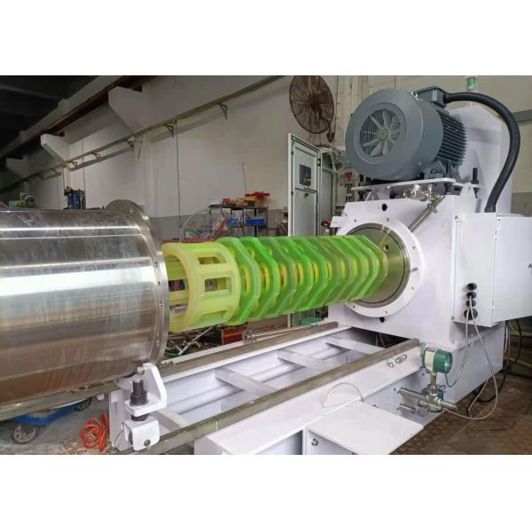 55KW 250 Liter Wet Horizontal Disk Type Sand Mill machine In Chemical Fiber Industry
