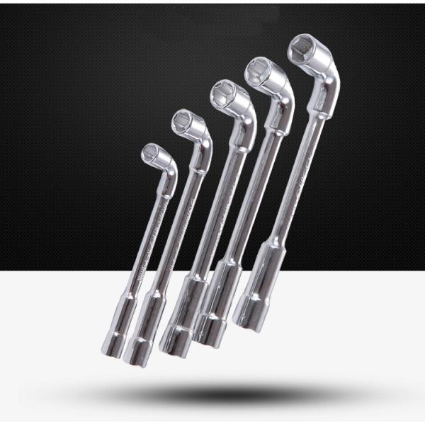 Professional Multi Size L Shaped Socket Wrench Tubular Angled Double Open