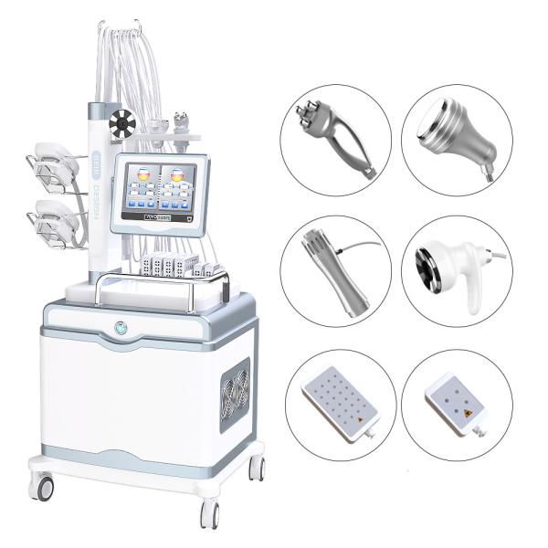 LF-247A multifunction cryo lipolaser cryotherapy slimming weight loss shock wave therapy beauty machine