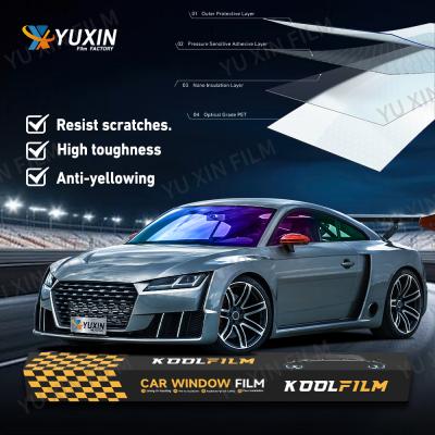 Automotive 80% Chameleon Window Tint Film 99%IRR Good Shrink Window Film