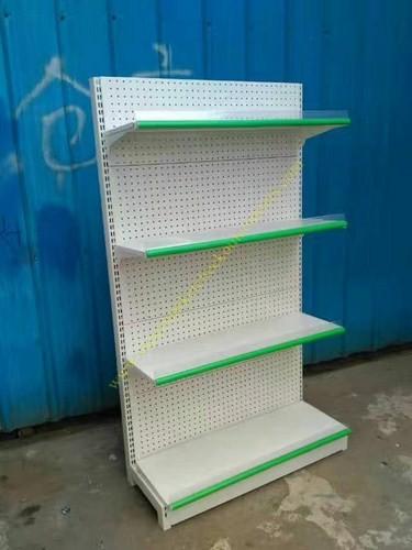 Pegboard Metal Shop Supermarket Display Shelving Durable Cold Rolled Steel