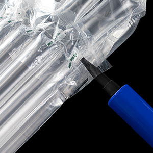 Inflated Wine Bottle Protector Bags, Sleeves Glass Travel Transport, Air Filled Column, Leakproof Cushioning