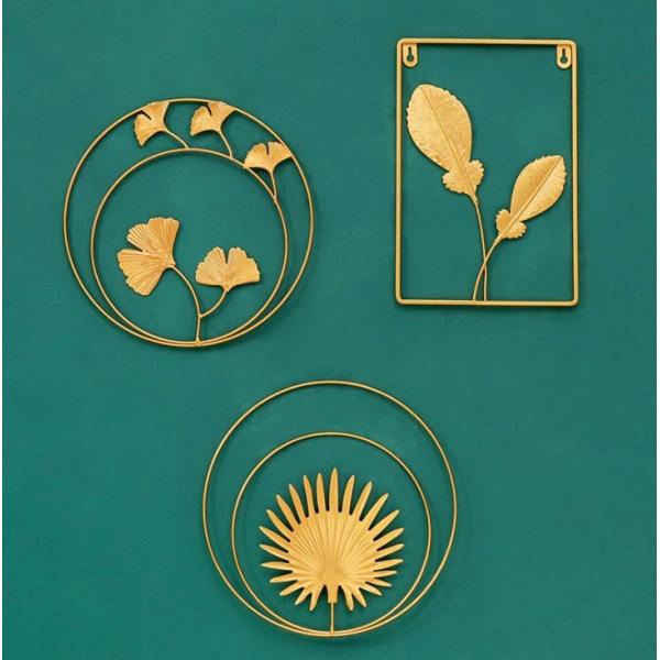 Europe Metal Light Luxury Wall Decoration