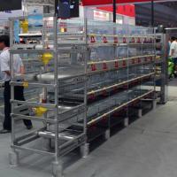H Type Chicken Battery Breeder Cage Poultry Farming Equipment 4 Tiers