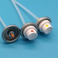 Valve de pulvérisation aérosol en tôle d'acier/aluminium d'un pouce pour formulations de spray capillaire brillant