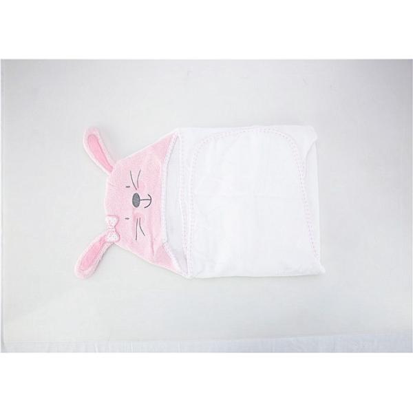 Solid Woven Cotton Muslin Swaddle Blankets , Baby Girl Swaddlers 380G