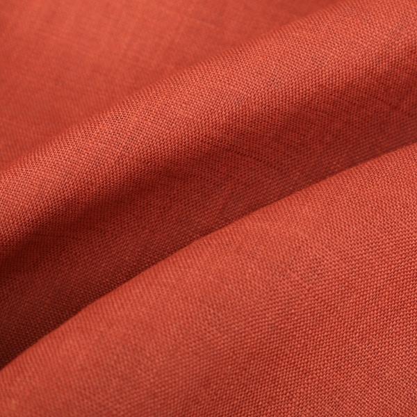 Wholesale Factory High Quality Comfortable Breathable Pure Linen Fabric Solid Color Woven for Women's Clothing Dress Plain Shirt