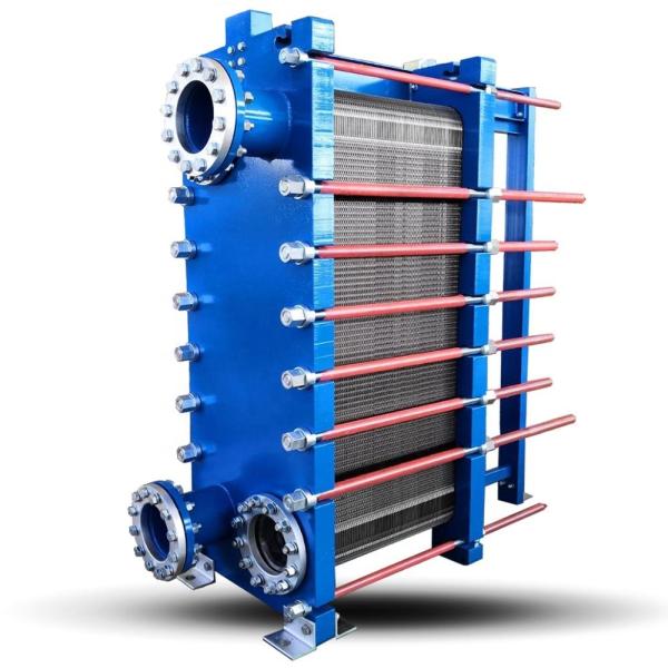1.5HP Plate Heat Exchanger , Gasketed Heat Exchanger For Various Industrial Lines