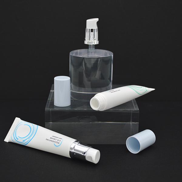 Customized Plastic Tubes Cosmetic Soft Plastic Tube Airless Pump Tube