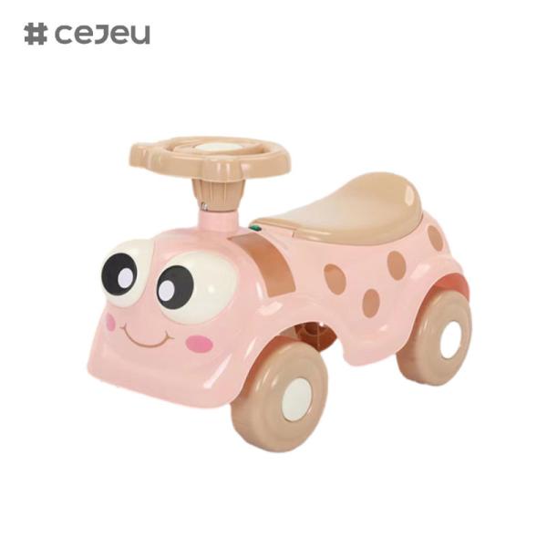 CJ-102, Детская машина с винтом 1-3 года детский скутер музыкальное освещение четырехколесное противоперевертывание, с огнями / музыкой внизу