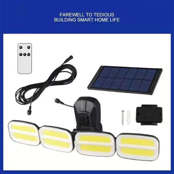 All In One Waterproof Mini Ip65 Outdoor Led Solar Wall Light Cob Yard Light