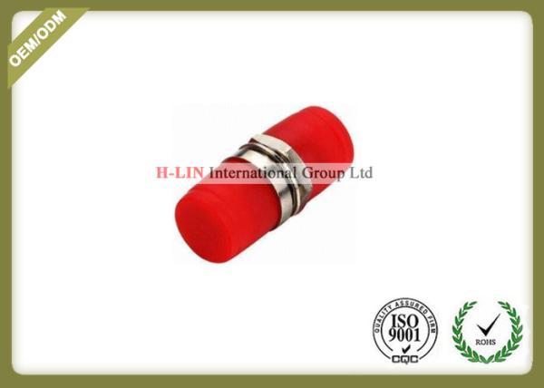 Female To Female Small Metal FC Fiber Connector Adapter D Type Single Mode