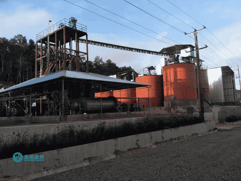 Custom Leaching Tank Gold Ore Processing Equipment 30TPD-2500TPD