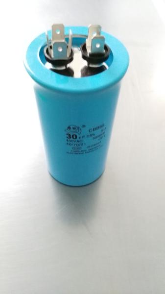 Air conditioner condenser, water pump motor capacitor, washing capacitor