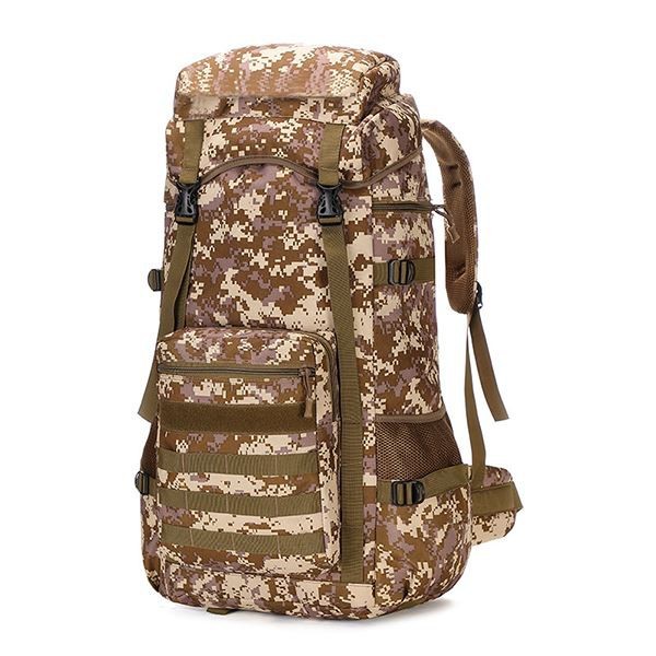 Tactical ornaments Army Backpack, Tactical Hiking Daypack 70-85L ornaments MOLLE Assault Backpack Army Traveling Campi