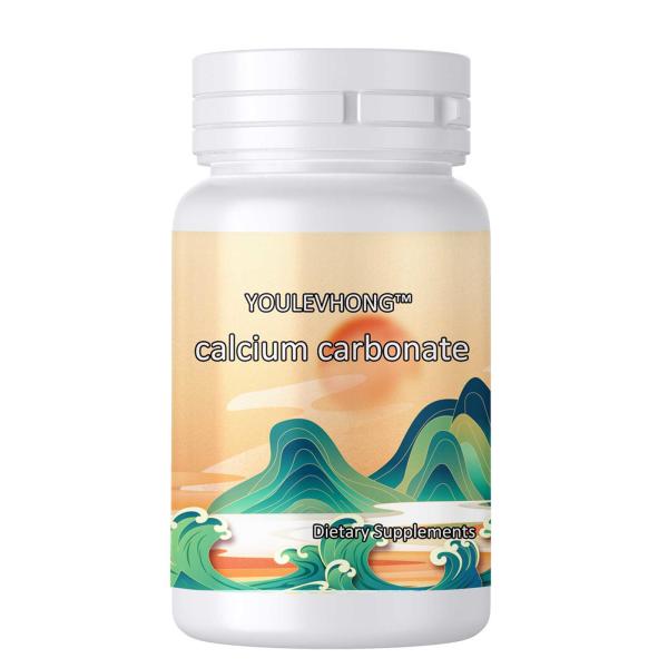 500 Mg Natural Fruit Easy Consumption Calcium Carbonate Capsules Natural Supplements