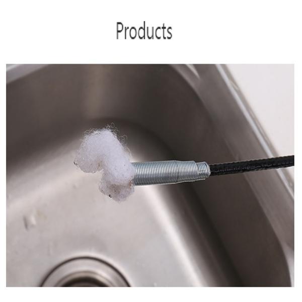 60cm Kitchen Sink Cleaning Pipe Plunger And Sewer Toilet Unclogging Tool With Handle