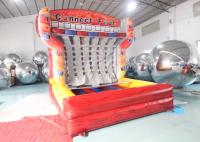 la cuenta inflable del partido de alquiler del deporte al aire libre del PVC de 0.55m m conecta en fila el juego del tiroteo del baloncesto cuatro 4