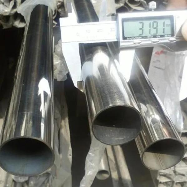 2 Inch 201 410 Stainless Steel Welded Tube 3/16''  Seamless 410 SS Pipe