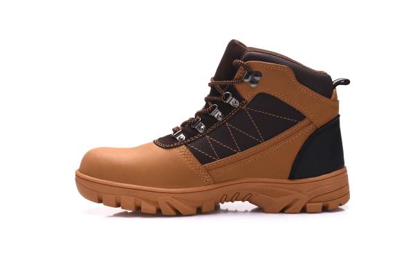 Genuine Leather Mens Military Style Boots , Steel Toe Caps Insulated Combat Boots