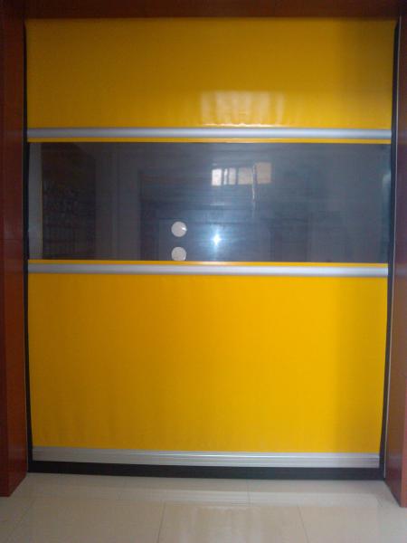 380V 50HZ Rapid Roller Doors  IP55 Power 0.75KW-1.50KW With Radar Sensor