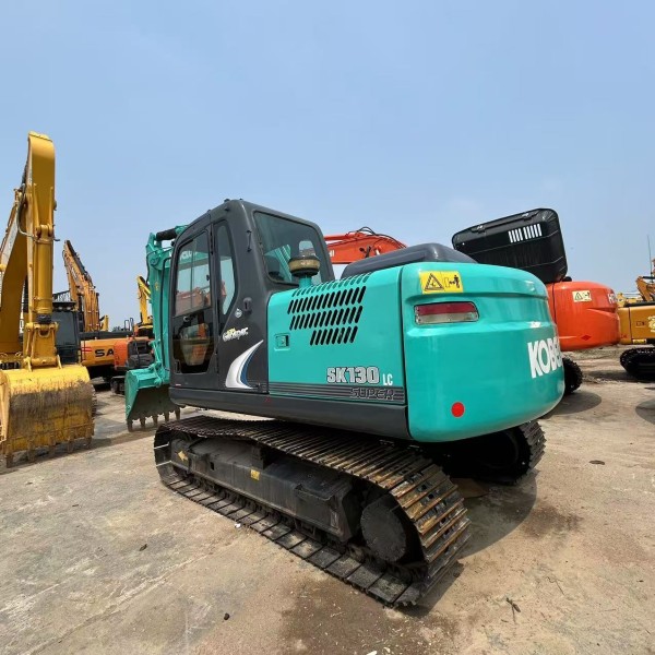 Kobelco SK130 13 Ton Bucket Japanese Crawler CE Certified Construction Excavator 0.55 Cubic Meter Used Excavator