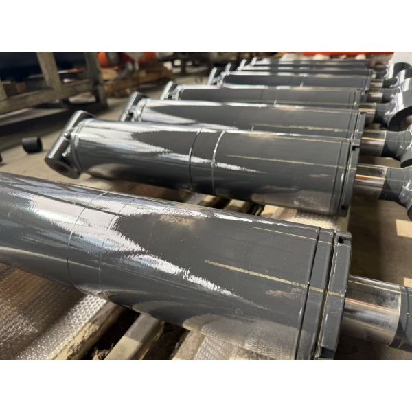 Hard Chrome Plated Double Acting Luffing Telescopic Hydraulic Cylinder For Crane AWP