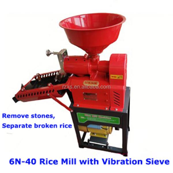 Polvillador de rodillos de martillo de molino de arroz Auto Sella para mini fresadoras combinadas pequeñas