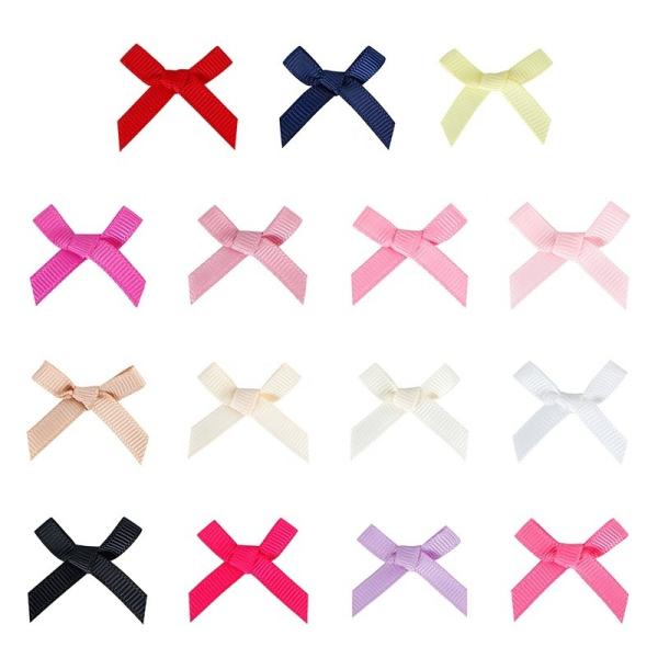 Embalagem de presente Pré poliéster 3,5 cm Grosgrain Ribbon Bow para vestuário por MSD Ribbon