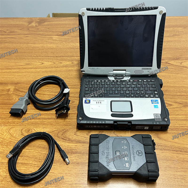 Лучший оригинальный MB Star C6 DoIP с WIFI SD Connect C6 с программным обеспечением MB Sd C6 Multiplexer Car Diagnostic Tools + CF19 Laptop