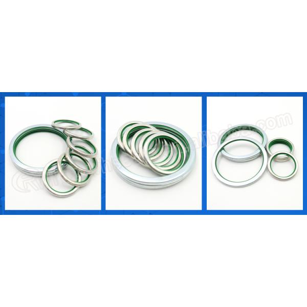 Материал Pu кольца уплотнения VAY пыли Pin ведра гидравлическим покрыванный металлом