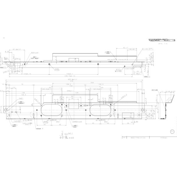 SECC galvanized sheet bending tapping metal stamping, ATM equipment parts