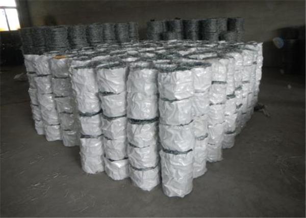 High Security  Razor Spiral Barbed Wire Fence  Hot Dipped Galvanized Barbed