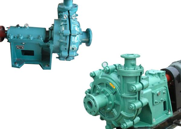 High Chrome Alloy Abrasive Slurry Pump , Cement Slurry Pump Diesel / Electronic Fuel