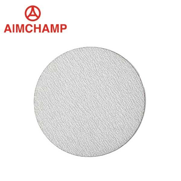 6 Inch 150 Mm Woodworking Sandpaper White Colour Round Sanding Disc Dry Wall