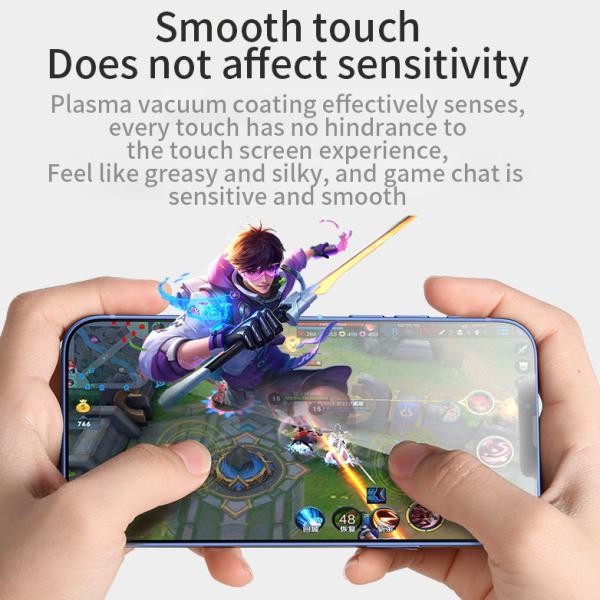 0.3mm Matte Tempered Glass Anti-poussière haute teneur en aluminium Silica durci verre