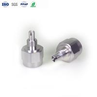 Processus de fraisage CNC Adaptateur de test à haute fréquence en alliage d'aluminium, boîtier de protection du connecteur