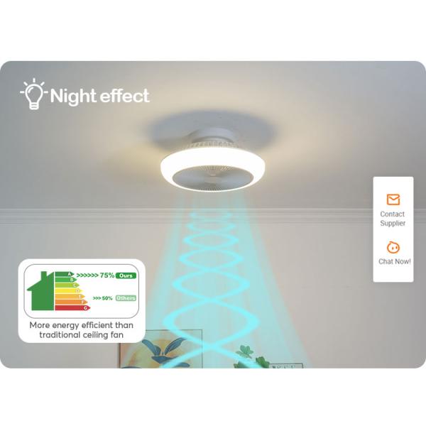 Ventilador de teto decorativo de 18 polegadas com luzes 6 opção de velocidade e funcionalidade dimmable