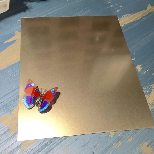 China Foshan Manufacturer sandblast beadblast stainless steel sheet with anti-finger print