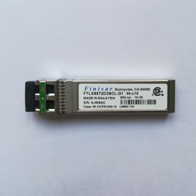 Transceptor ótico 850nm 300m de FINISAR FTLX8572D3BCL-G1 10G SFP+
