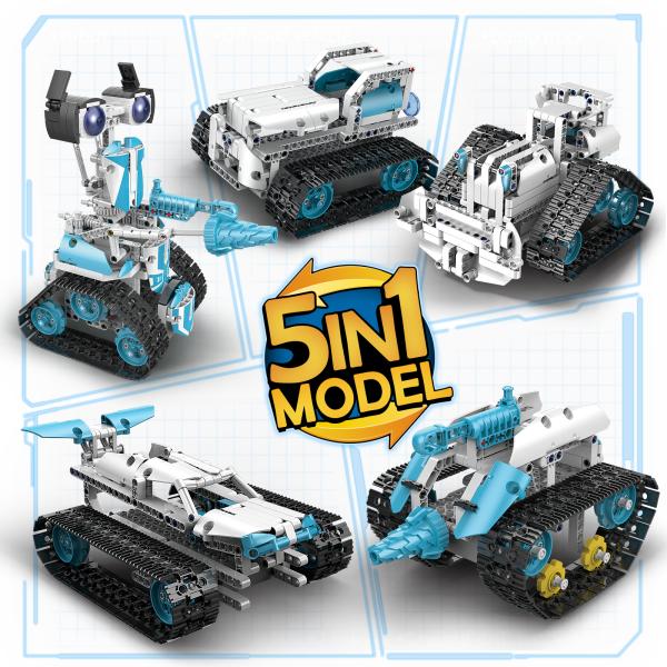 5 in 1 RC Truck Remote Control 4x4 Car Building Block Sets Toys Trending Products