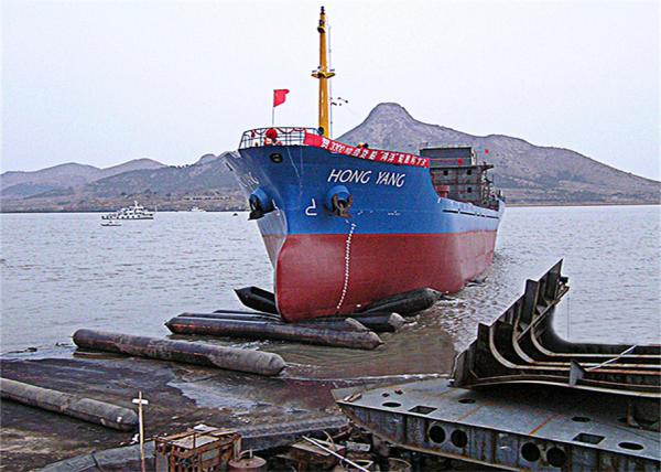 Bolsas a ar de lançamento naturais D1.5*L10m Marine Rubber Airbag do navio do barco de borracha