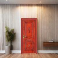 Peinture solide et durable Porte en WPC pour un design intérieur supérieur