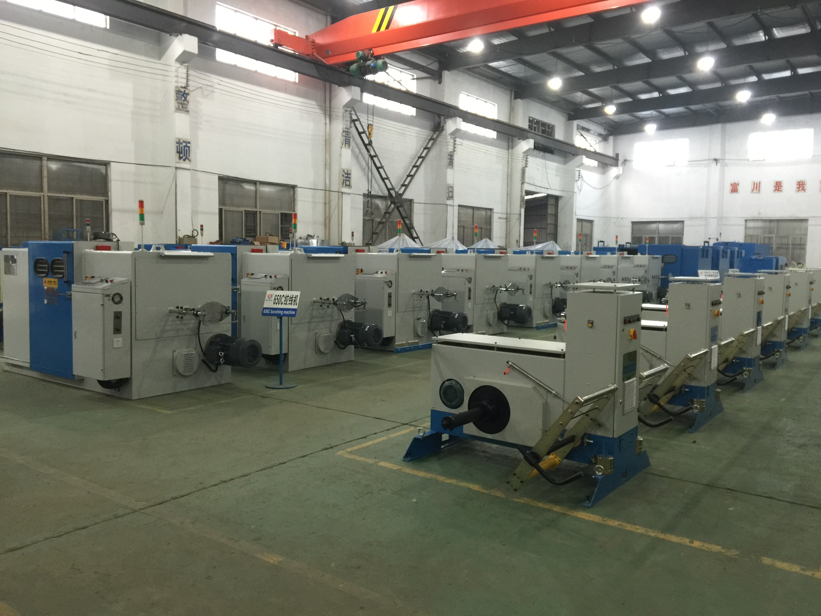 Normal Copper Wire Bunching Machine Equipment 34 Zones Adjustable Winding Pitch