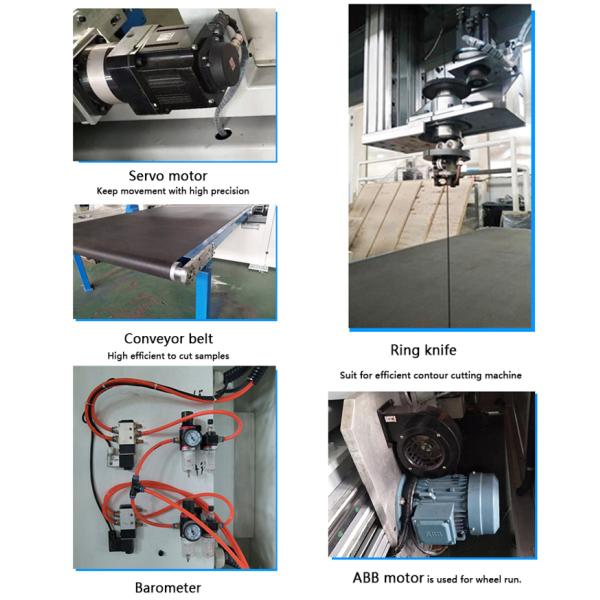 Vertical Automatic Revolving PU Foam Cutting Machine Sponge Cutting Machine With CE
