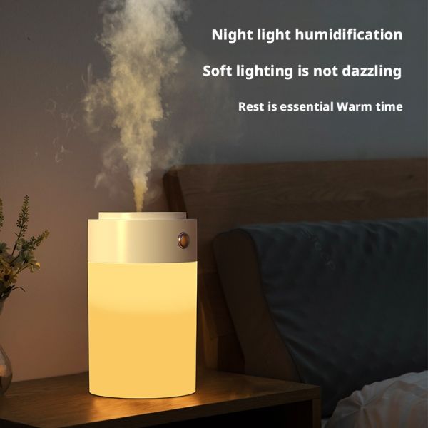 Color Changing Ultrasonic USB Humidifier Silent Operation Car Portable Humidifier CE FCC RoHS